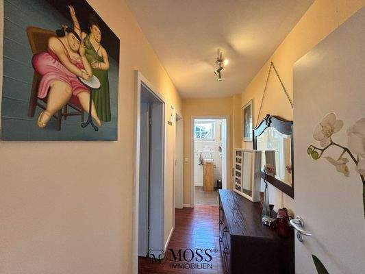 Flur zum Schlafzimmer