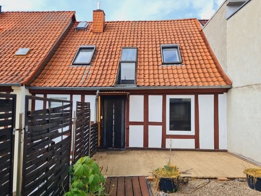 Zugang Terrasse &amp; Rückansicht