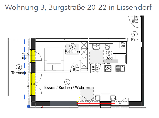 Wohnung 3_Grundriss, Burgstraße 20-22 Lissendorf.p
