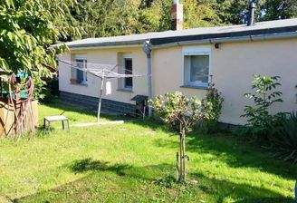 Blick auf Bungalow 1 