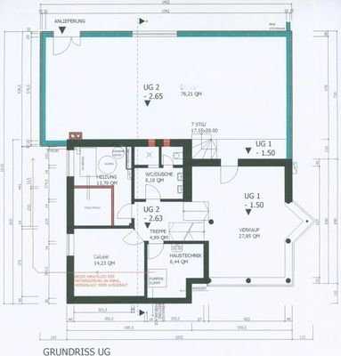 Grundriss UG