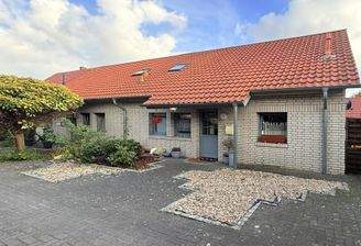 Vorderansicht Doppelhaus