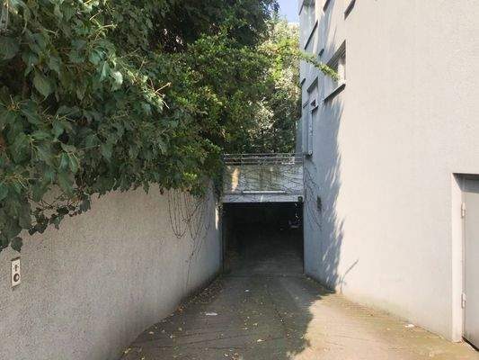 Zufahrt Tiefgarage