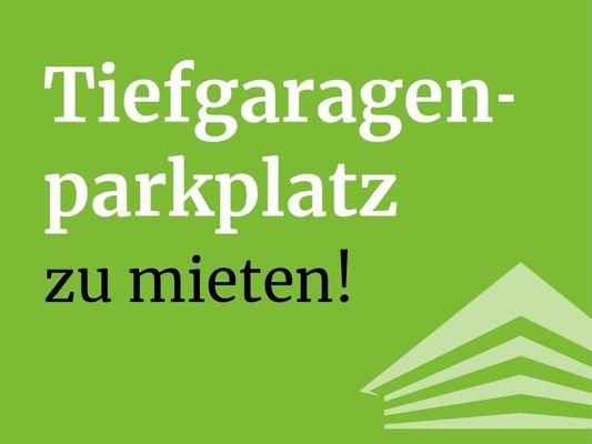 Tiefgaragenplatz für E-Auto