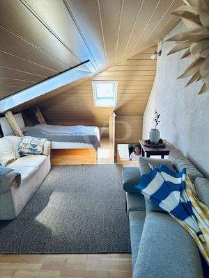 ausgebautes Dach im Hinterhaus 