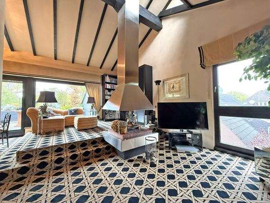 Kamin im Wohnbereich