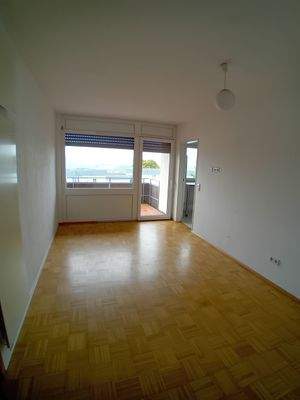 Von hier aus gelangen Sie auf den Balkon und in die Küche