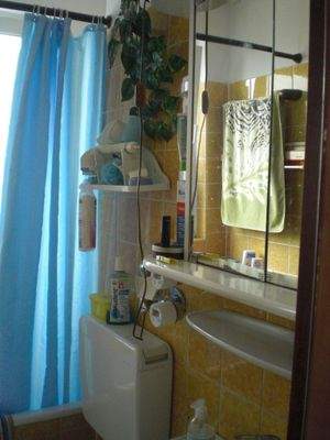 Badezimmer mit Badewanne