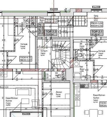 Grundriss 1.OG Einga