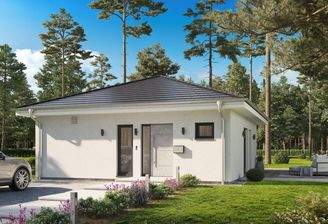 OKAL Tiny-Single-Bungalow Eingang