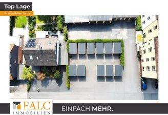 Vorschlag Bebauung mit Garagenhof - (KI generiert)