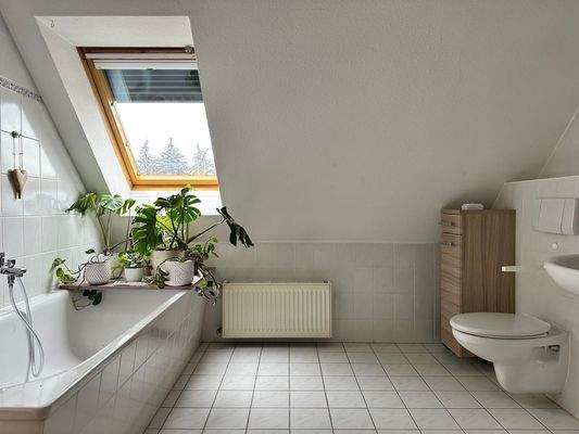 Dusch- und Wannenbad im DG