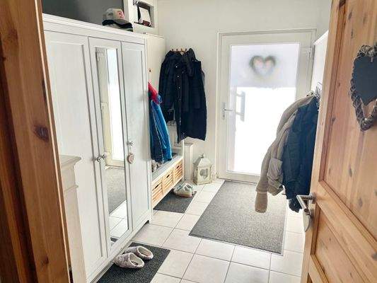 Bungalow Eingangsbereich