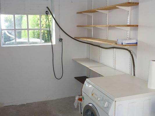 Waschraum im Nebengebäude