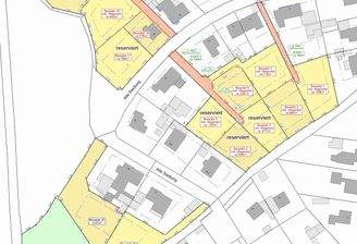Grundstücksplan "Alte Siedlung"