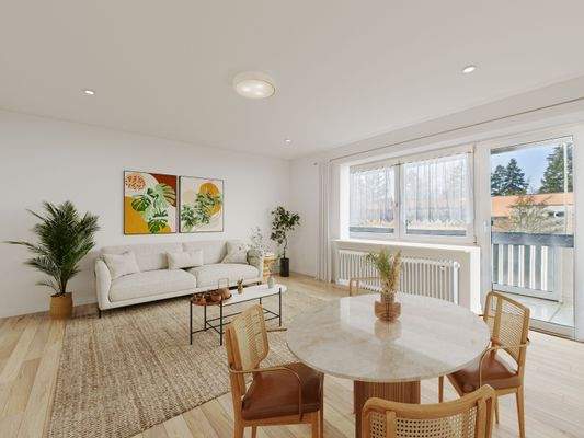 Einrichtungsbeispiel - Wohnzimmer