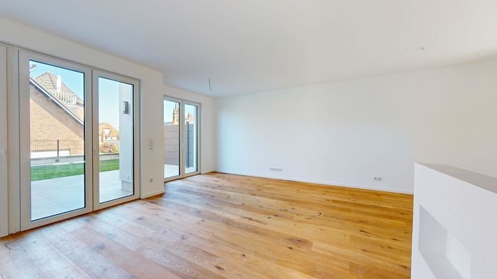 Blick zur Terrasse
