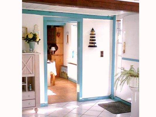 Eingangsbereich mit Klön-Tür