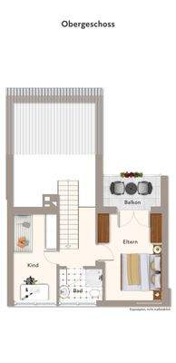 Grundriss Obergeschoss