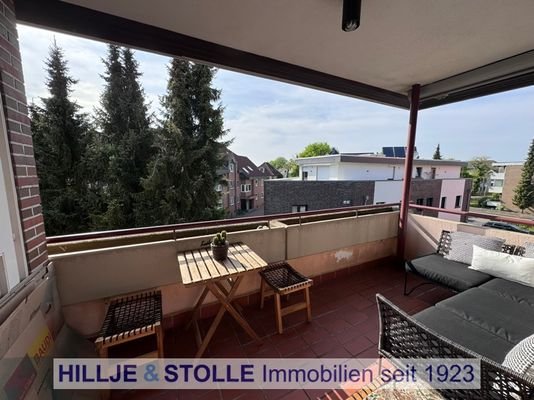Loggia nach Westen