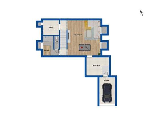 Grundriss Untergeschoss