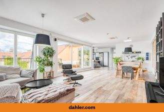 Blick in den Wohn/-Essbereich