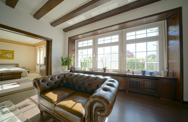 Erdgeschoss Wohnzimmer Sofa