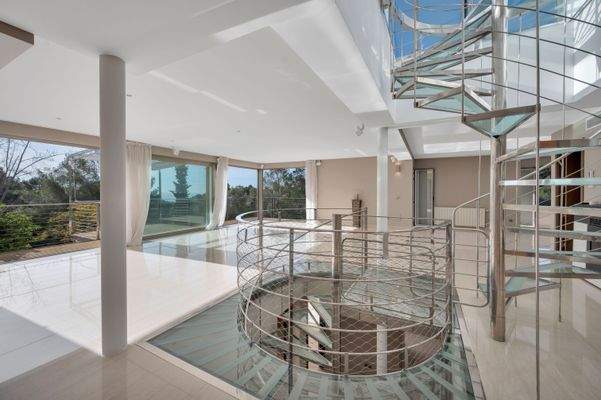 Stairs in villa in Costa d'en Blanes 2