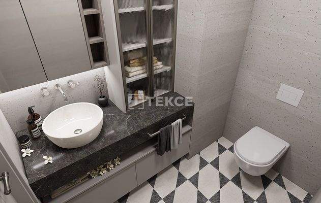 New Apartments for Sale with Mountain Views in Konyaaltı Antalya