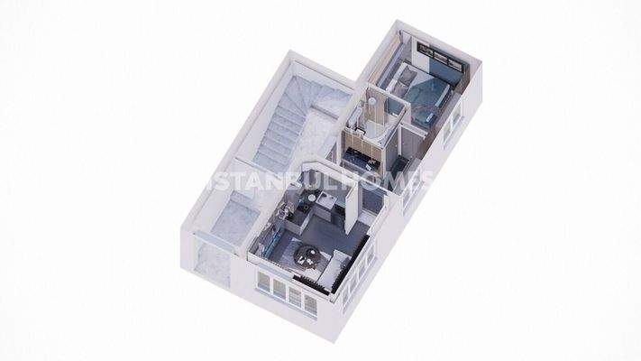 4-Storey Real Estate with Urban Transformation in Istanbul Fatih