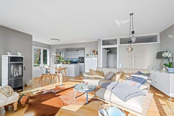 Das Wohn- und Esszimmer