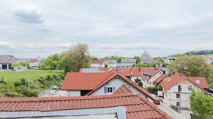 Sicht vom oberen Grundstück Richtung Norden