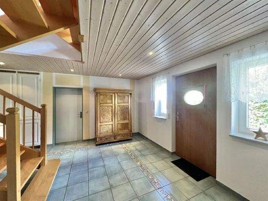 Großer, offener Eingangsbereich