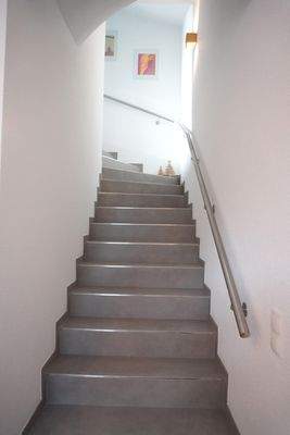 Treppenaufgang zum 1. OG