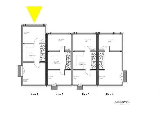 Kellergeschoss Grundriss