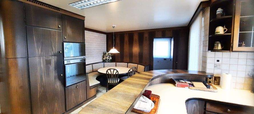 Essplatz in der Küche und HWR