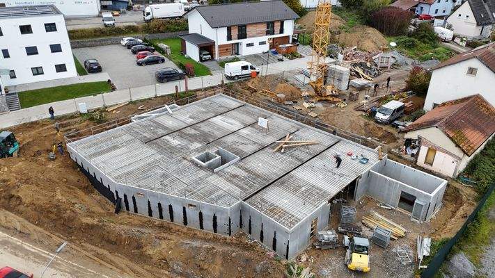 Baufortschritt Oktober 2025 Tiefgarage