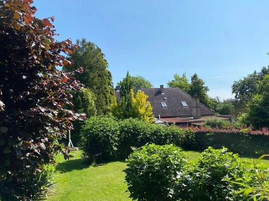 Rückansicht, Grundstück