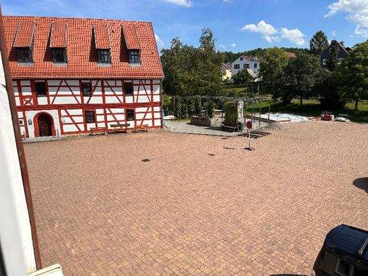 Blick aus dem Fenster