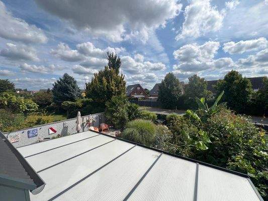 Blick vom Obergeschoss