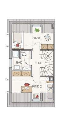 Grundriss Dachgeschoss