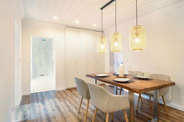 Esszimmer große Wohnung