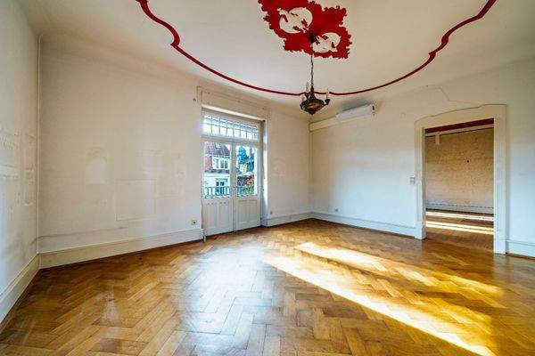 Wohnzimmer Blick ins Esszimmer