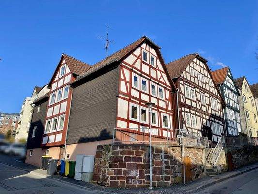 Hausansicht von der Straße