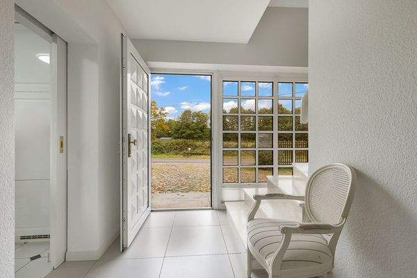 Blick aus der Haustür