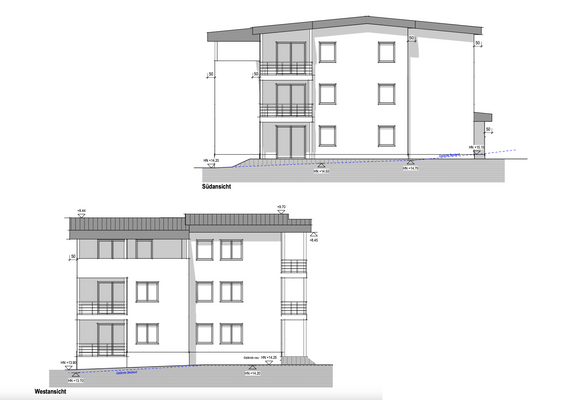 Süd- und Westansicht