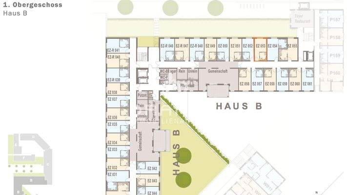 Grundriss 1. Obergeschoss