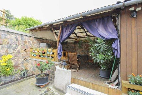 Überdachte Terrasse