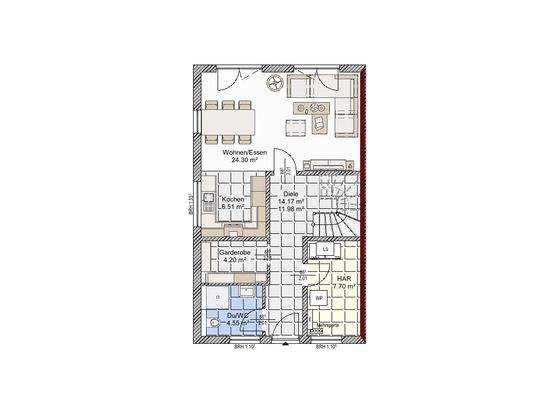 Baufeld_3_Reihenhaus_EG_aussen