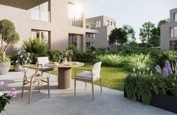 Ruhepol mit Terrasse